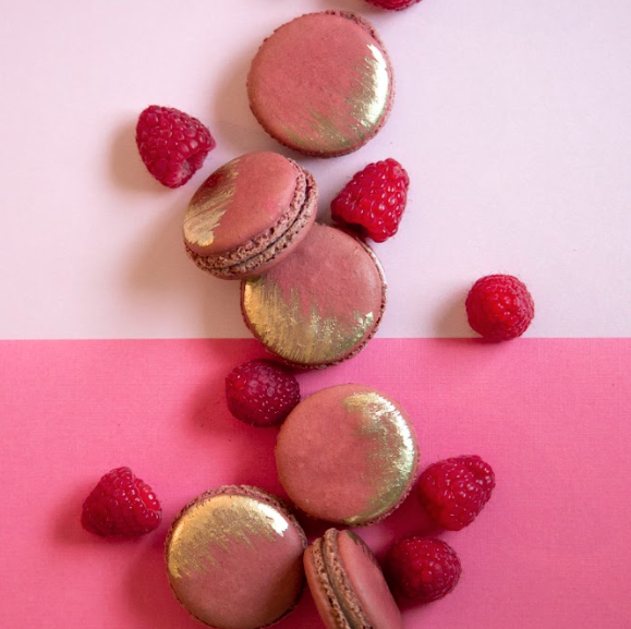 Herve Pink Rasberry macaron