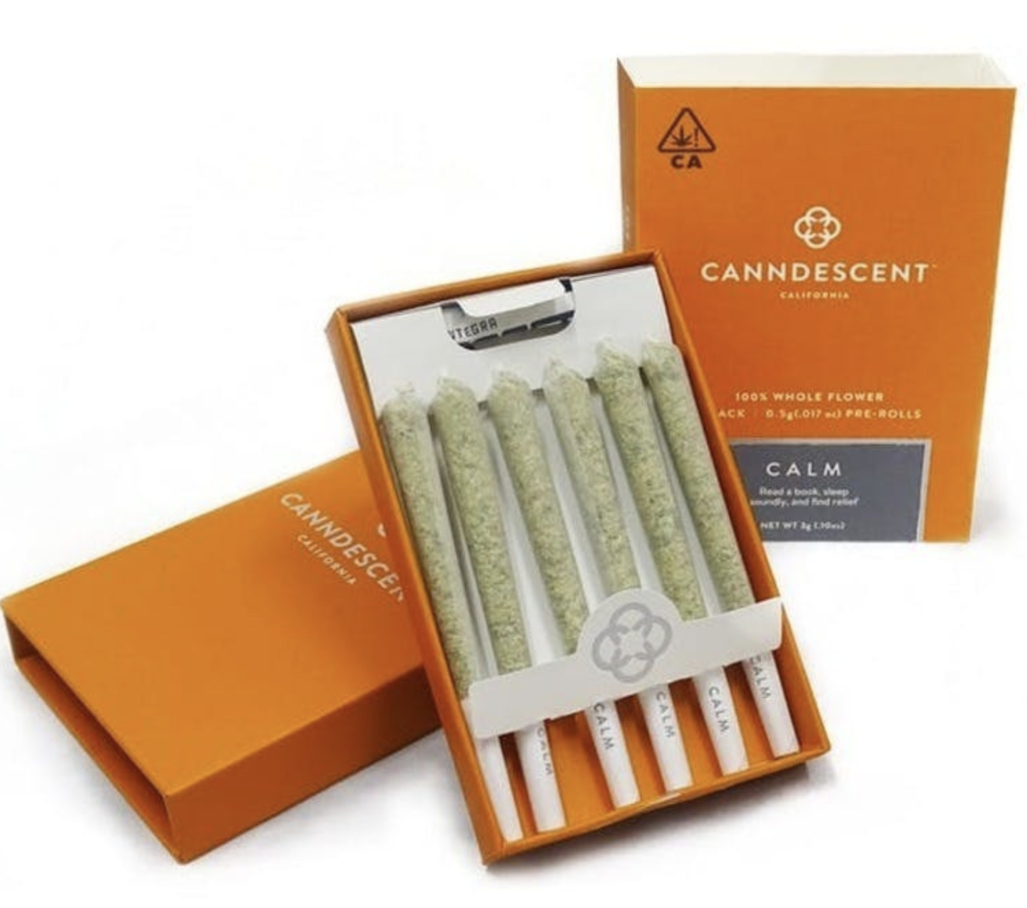 An example of cannabis pre-rolls by Canndescent