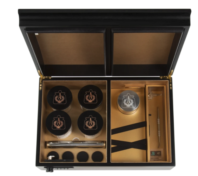 A cannabis apothecary case will keep your weed fresh