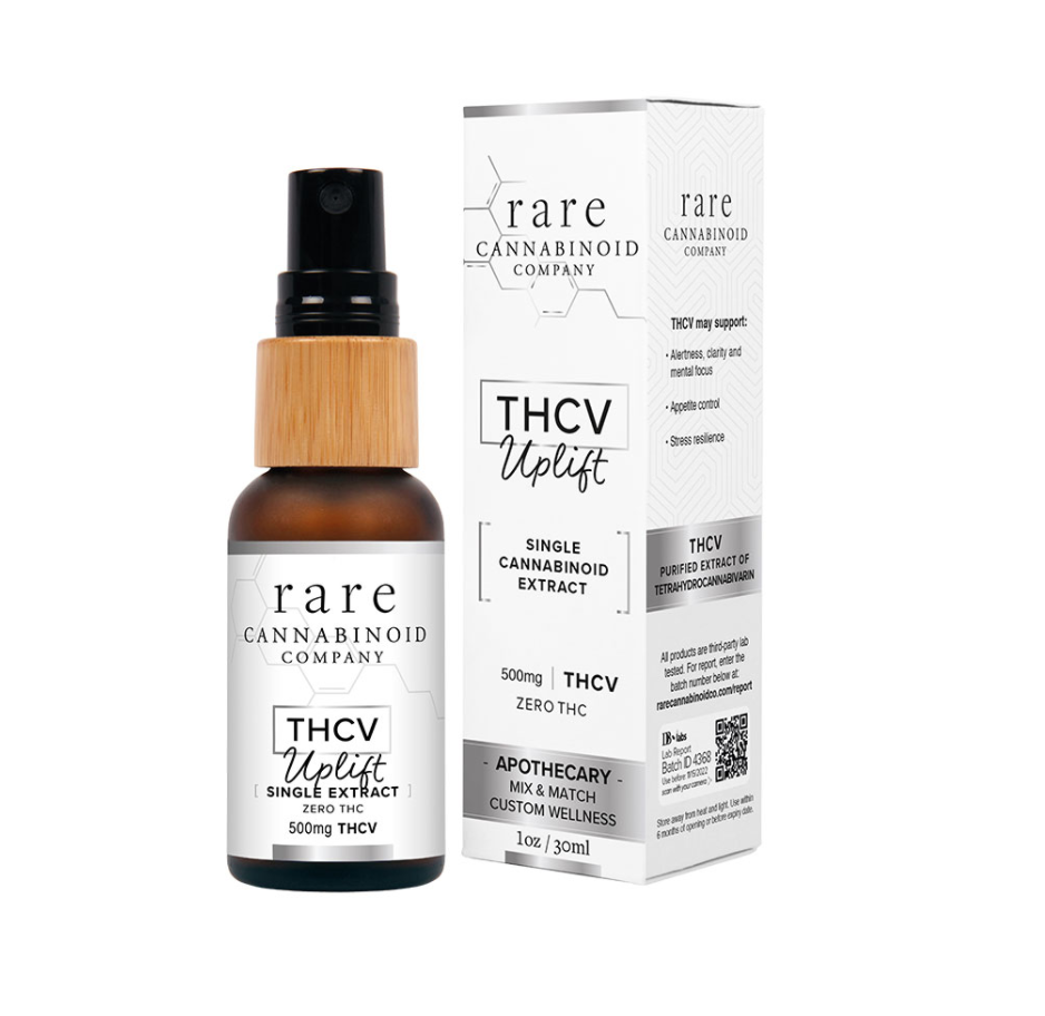 A THCV tincture by the cannabis brand RARE