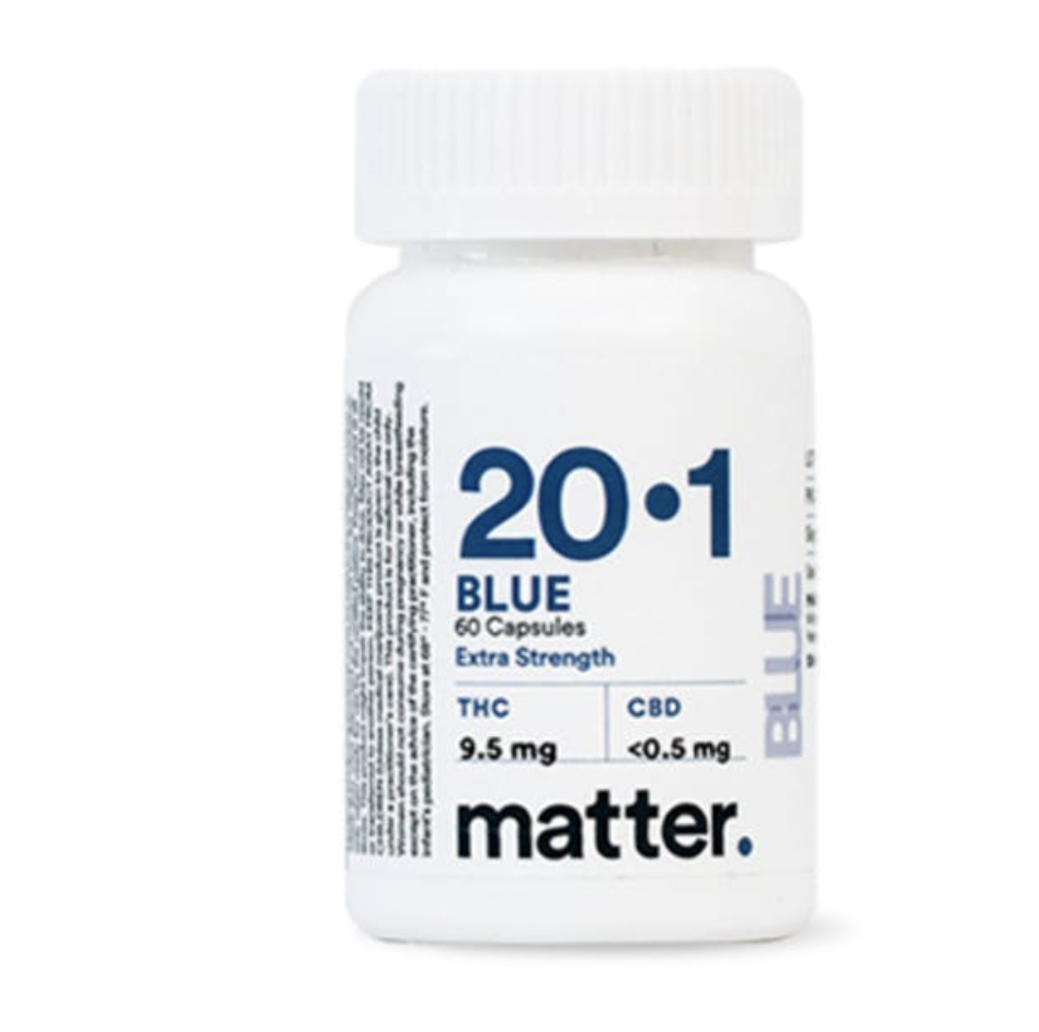 Blue 20:1 Regular Strength Capsules