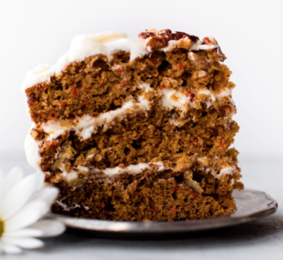 Cannabis infused carrot cake is delicious