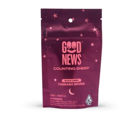 Counting Sheep Black Cherry Gummies with CBN from Good News