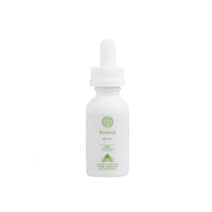 Medical marijuana products for migraines in Illinois — Remedi's Relief tincture