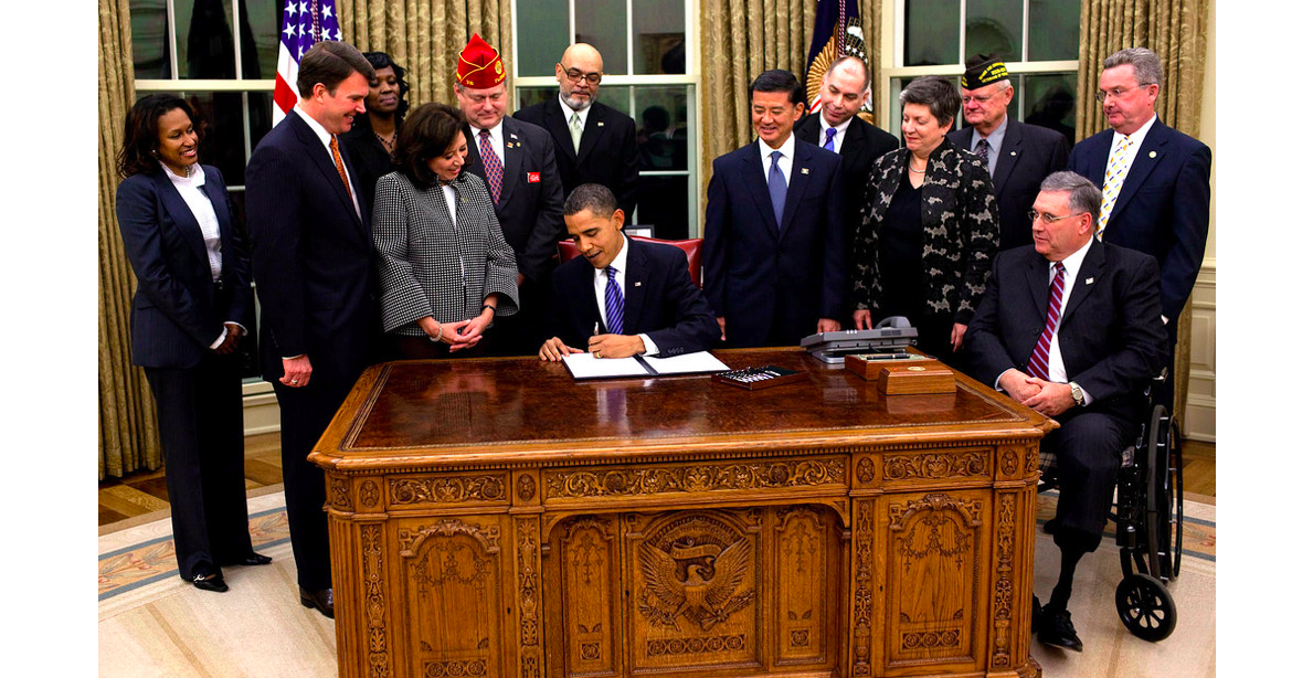 President Barack Obama signed the Farm Bill into law in 2014