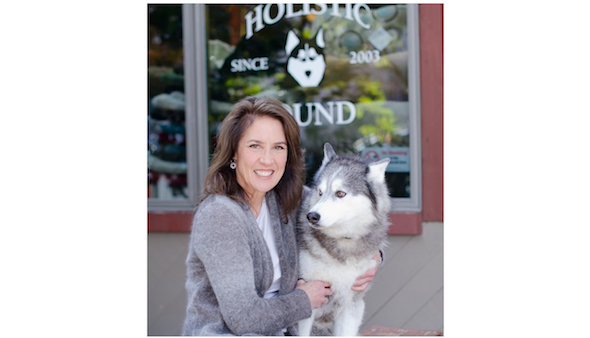 Holistic Hound's Heidi Hill with Pearl