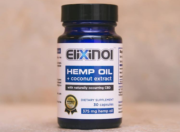 Elixinol CBD Hemp Oil Capsules