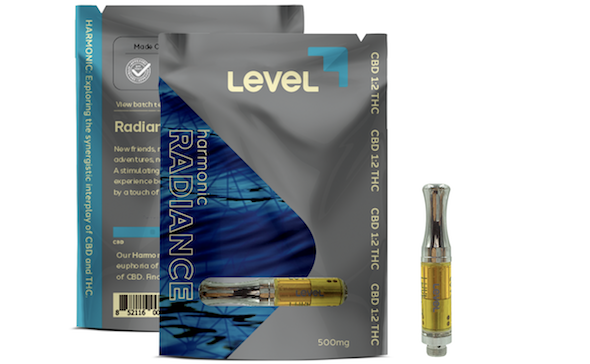 Level Blends Radiance Vape Pen Cartridge
