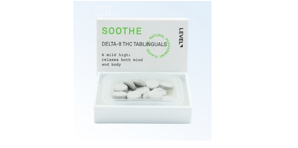 Level Soothe Delta-8 THC Tablinguals